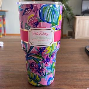 Lilly Pulitzer Stainles Steel Insulated Tumbler New
